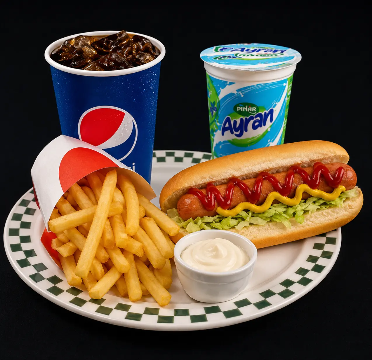Hot-Dog Menü