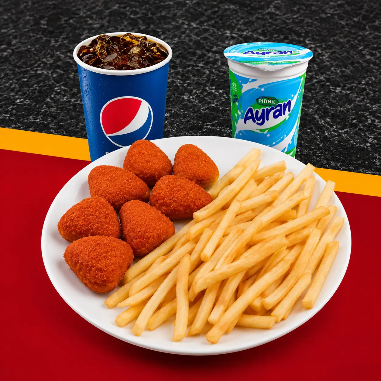 Piliç Nuggets Menü
